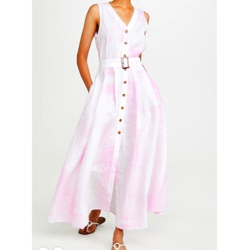 Solid & Striped Beach Coverup - image 2